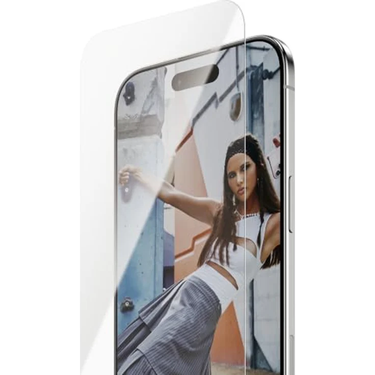 PanzerGlass Displayschutzglas für Apple iPhone Air, 60% recyceltes Material, wischfeste Beschichtung, EasyAligner für einfache Installation – Bild 1