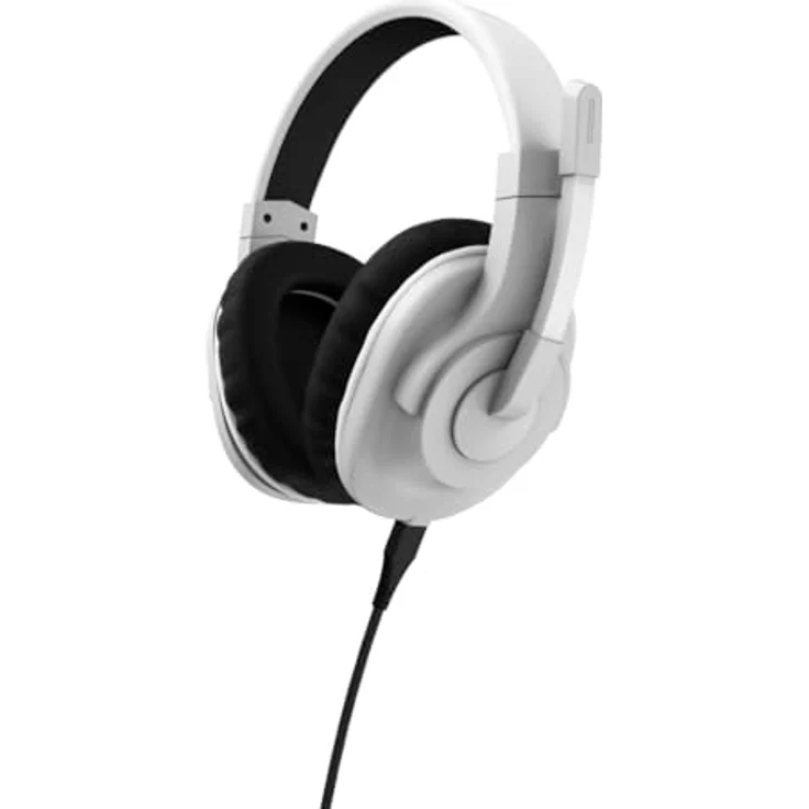 uRage Gaming Headset „SoundZ 100 V2“ (Multiplattform Headset für PC, Xbox, Playstation, Smartphone, klarer Sound, Plug & Play, DTS Lizenz, Over Ear Kopfhörer) weiß – Bild 2