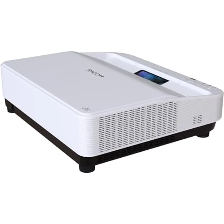 RICOH UHL3660, UHD Beamer mit 6500 lm Helligkeit und 0.24:1 Zoomverhältnis, Weiss – Bild 1
