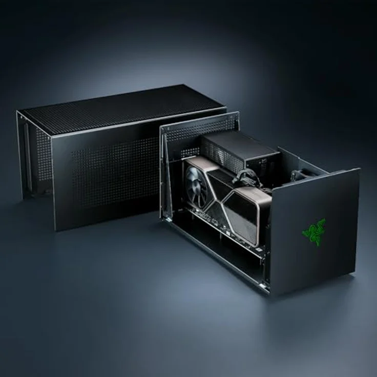 Razer Core X V2, externes Grafikkarten-Gehäuse mit Thunderbolt-Konnektivität, Schwarz – Bild 10