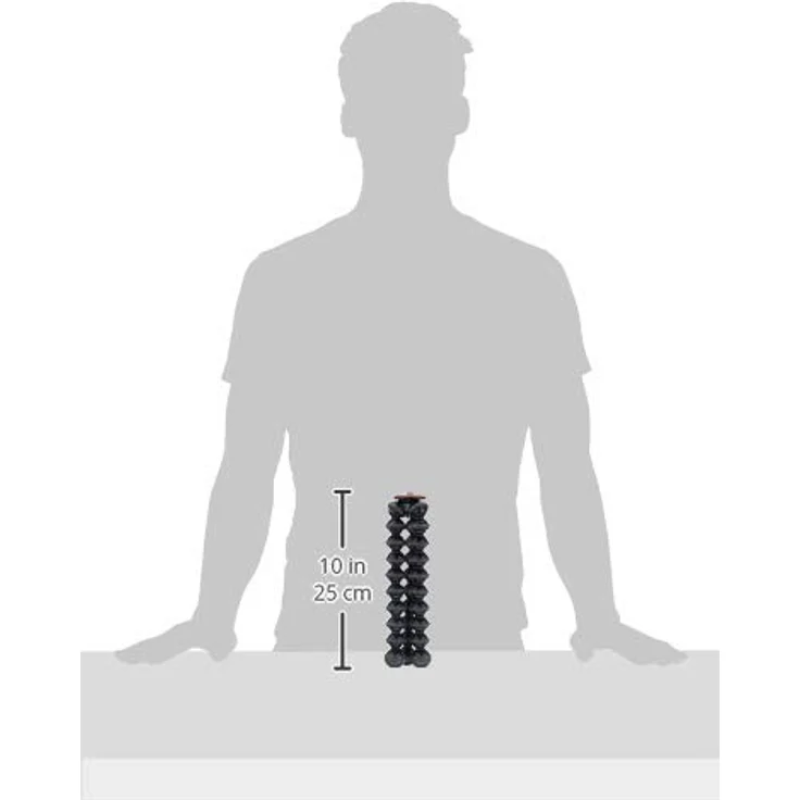 JOBY JB01510-BWW GorillaPod 3K Stand flexibles und leichtes Dreifußstativ (für DSLR-, CSC- und spiegellose Kameras, Traglast bis zu 3 kg) – Bild 3