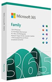 Microsoft 365 Family (inkl. Microsoft Defender) – beliebtes Abo für mehrere Nutzer