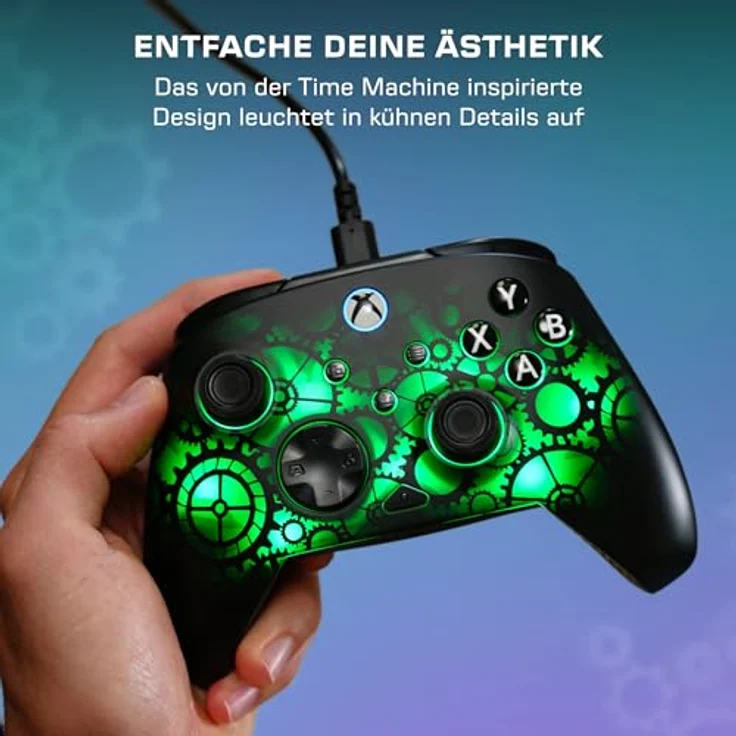 Turtle Beach Afterglow Ignite Wired Controller für Xbox One (Xbox One S), Gaming Controller mit Time Machine Design – Bild 2