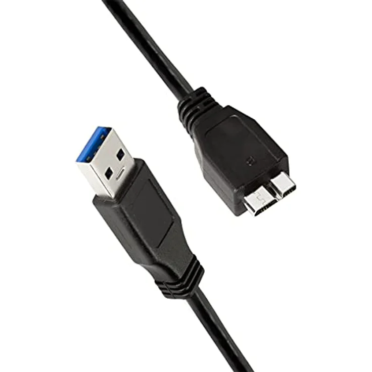 Logilink Kabel USB 3.0 Anschluss A->B Micro 2x Stecker 1,00 Meter – Bild 3
