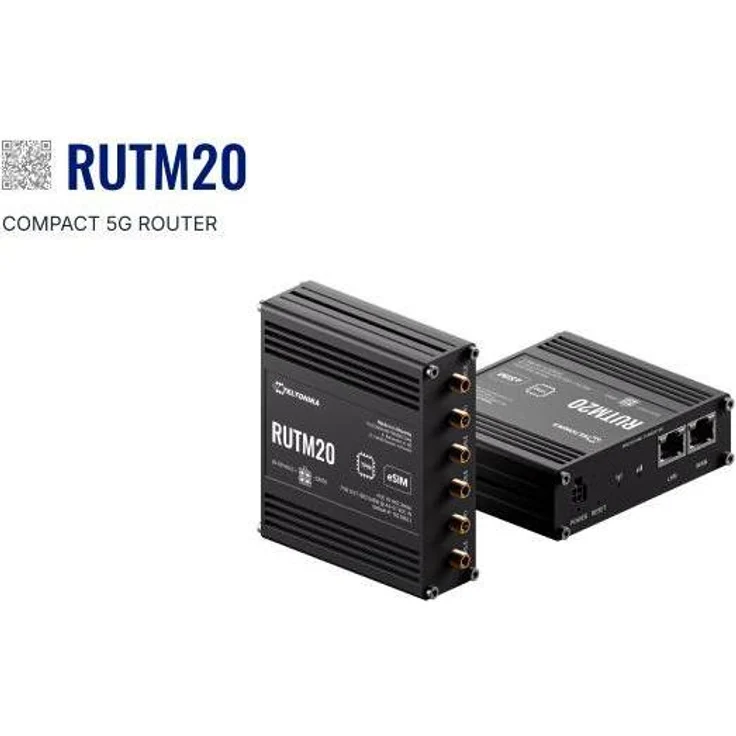 Teltonika RUTM20, Router mit EU PSU und globaler Konnektivität