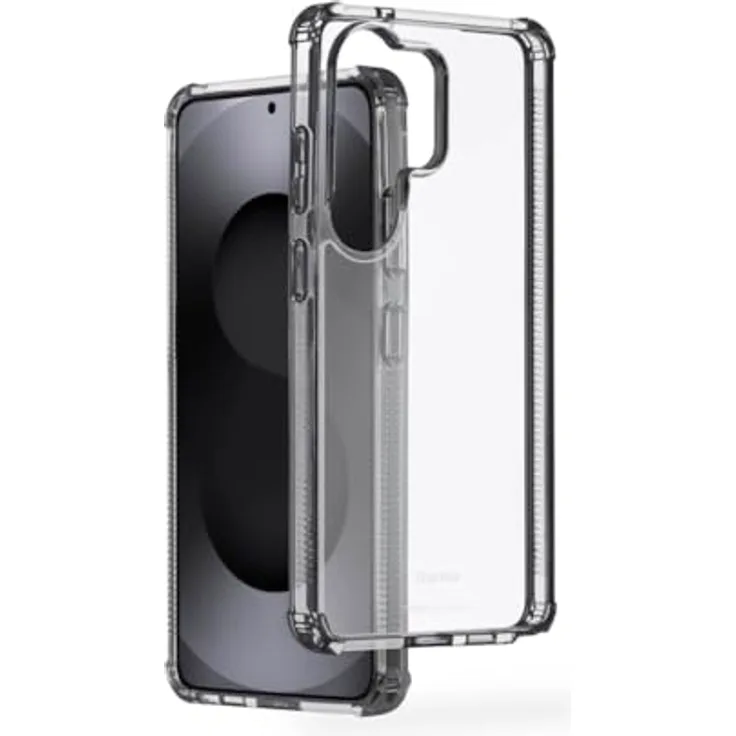 Hama Smartphone-Hülle für Samsung Galaxy S26 Ultra, transparent, D3O Technologie, Fallschutz bis 3,5 m, Anti Vergilbung, Grip Bumper