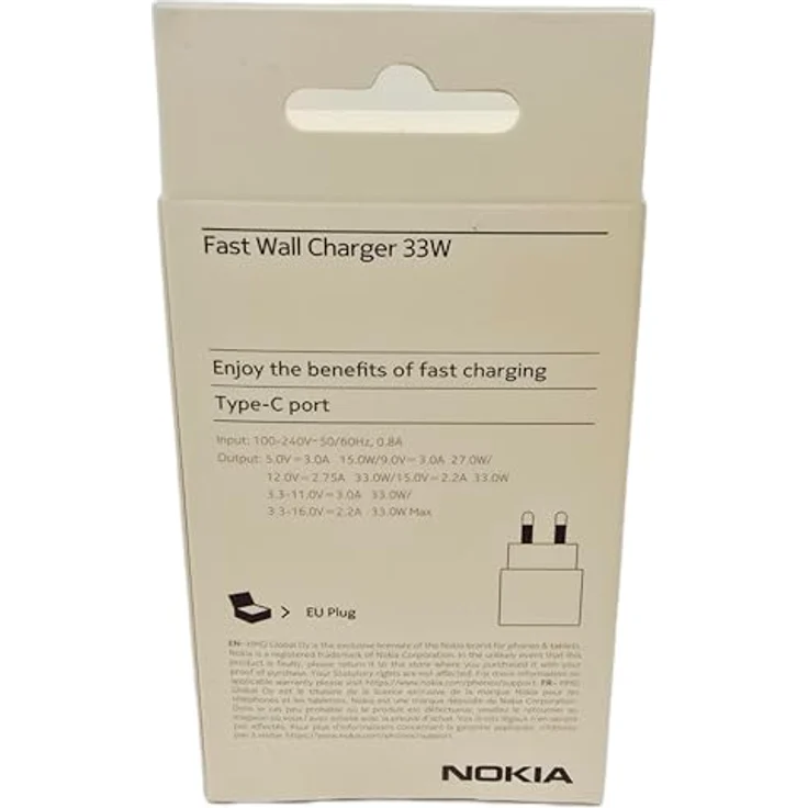 Nokia AD-030E, 33 W USB-Ladegerät mit Schnellladung, Schwarz – Bild 3