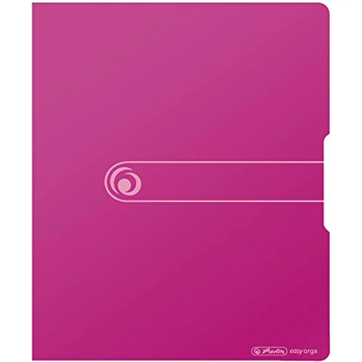 Herlitz Aktenordner Herlitz Ringbuch / DIN A4 / 16mm Füllhöhe / aus PP / Farbe: opak beere – Bild 2