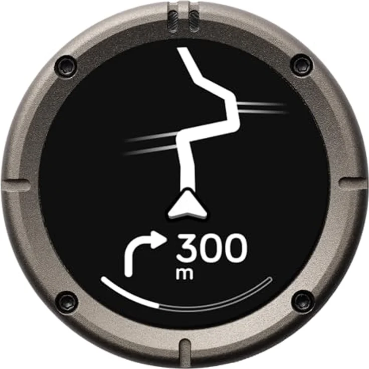 Beeline Moto II Metal, GPS-Navigationsgerät für Motorräder mit 14 Stunden Akkulaufzeit, wasserdicht und stoßfest, grau – Bild 1