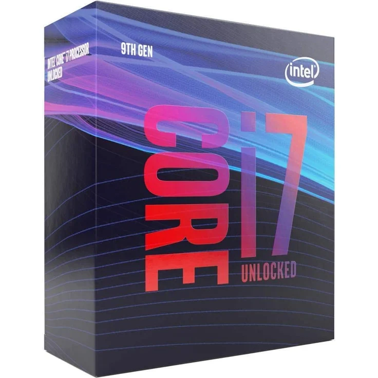 INTEL Core i7-9700K, 3.6GHz LGA1151 CPU mit 12MB Cache und Turbo Boost Technologie
