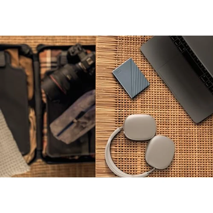 WD My Passport 2TB portable HDD Gray (2 TB), Externe Festplatte, Grau – Bild 2