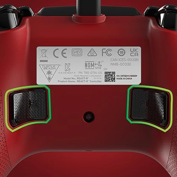 Turtle Beach REACT-R Controller Rot – Xbox Series X|S, Xbox One und PC – Bild 5