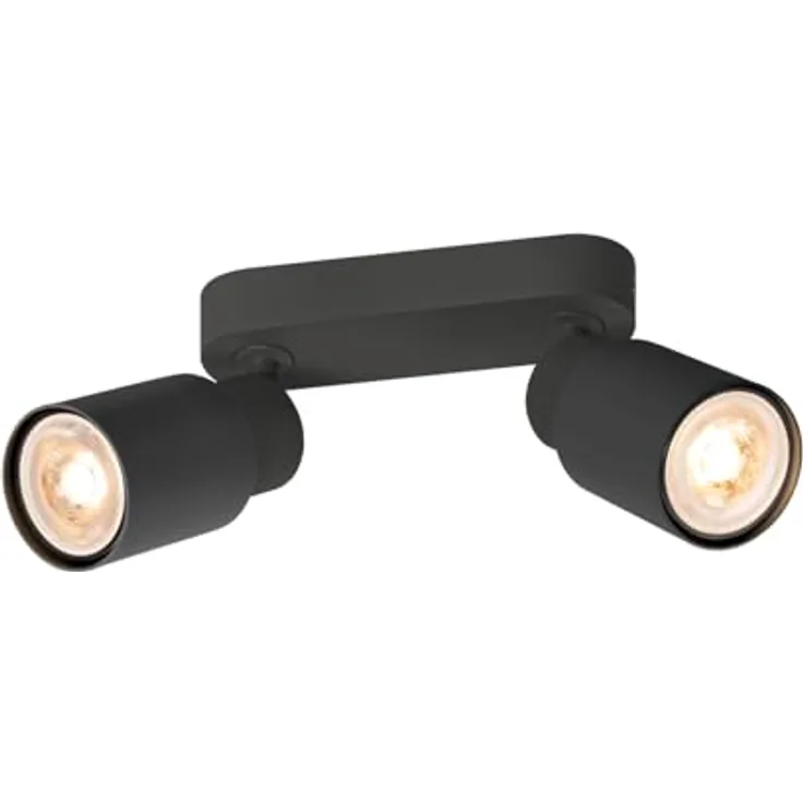 SLV PURI 2.0 TUBE, Deckenleuchte, Wandleuchte, Schwarz, Flexibler dreh- und schwenkbarer Strahler