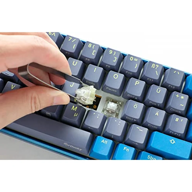 Ducky One 3 Daybreak SF Gaming-Tastatur, RGB LED - MX-Clear (Deutsch QWERTZ) – Bild 4