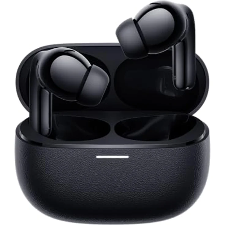 Xiaomi Redmi Buds 5 Pro Bluetooth 5.3 In-Ear Kopfhörer, 52dB aktive Geräuschunterdrückung, Bis zu 38 Stunden Akkulaufzeit, Hi-Res Audio & LDAC, Koaxial Dual-Treiber – Midnight Black – Bild 2