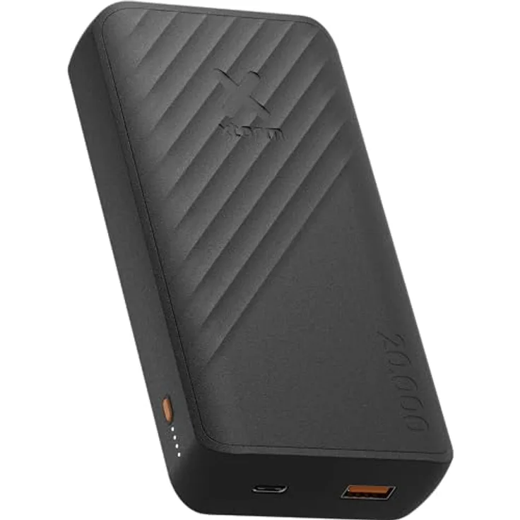Xtorm Go2 Powerbank - 20.000mAh - USB-A & USB-C - Nachhaltige Technologie - Charcoal Black