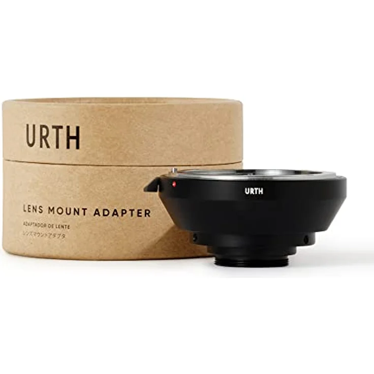 Urth Objektiv-Mount-Adapter: Kompatibel mit Nikon F-Objektiv auf C-Mount-Kameragehäuse – Bild 1
