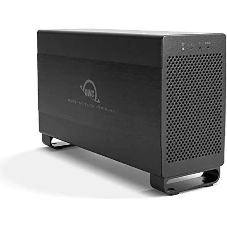 OWC Mercury Elite Pro Dual (0 TB) Dual-Bay Performance RAID Storage Enclosure with Thunderbolt 2 and USB 3.2 (5Gb/s) – Bild 1