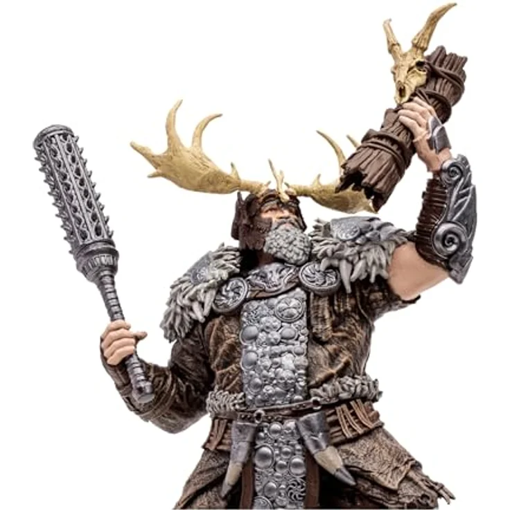 McFarlane Diablo 4 Actionfigur Druid 15 cm, detailreich und beweglich, mit Base und Fensterbox, aus PC-Games-Serie – Bild 4