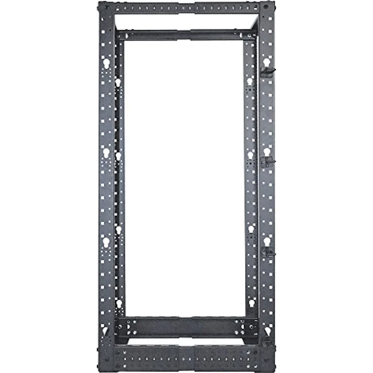 Intellinet Open Frame - Schrank - offener Rahmen - 4 Pfosten - Schwarz - 26U - (48.3 cm) 19 Zoll – Bild 6