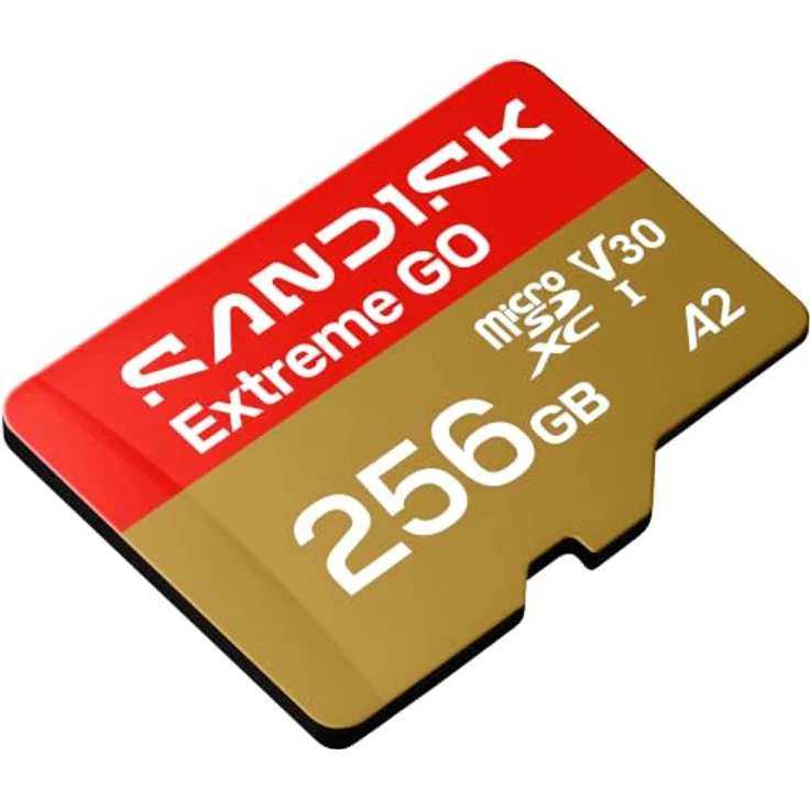 SanDisk Extreme GO microSD, 256GB UHS-I Karte mit 240MB/s Lesegeschwindigkeit, für 5K- und 4K-UHD-Video – Bild 2