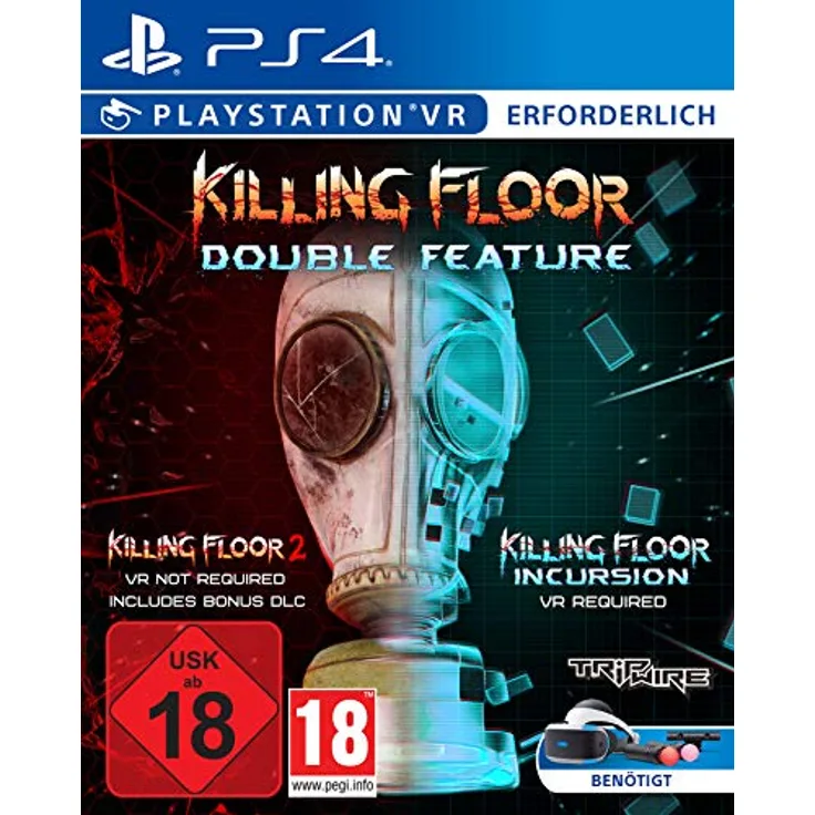 Deep Silver Killing Floor - Double Feature (PS4) - PlayStationVR Erlebnis, 100% ungeschnitten, Koop für 6 & PvP für 12 Teilnehmer