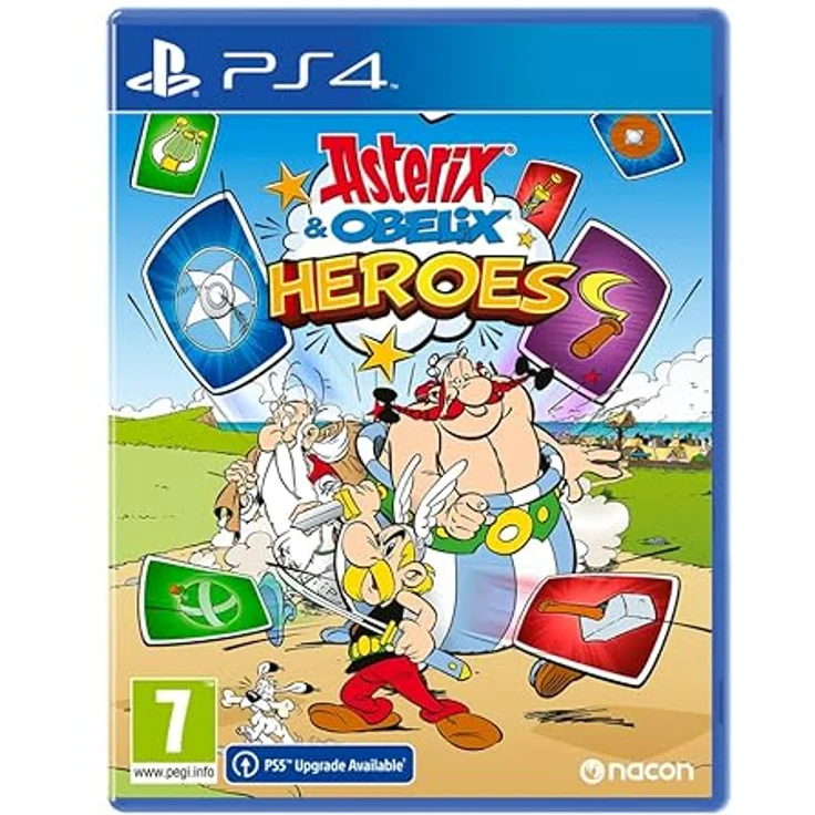NACON Asterix & Obelix: Heroes (PS4), rundenbasiertes Kartenspiel mit 24 freischaltbaren Helden – Bild 1