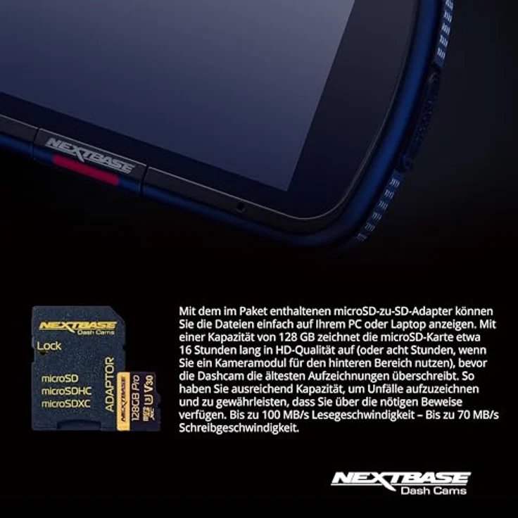 Nextbase Series 2 SD Cards (128 GB) – Bild 3