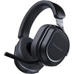 Turtle Beach Stealth 700 Kabelloses Multiplattform-Gaming-Headset mit Verstärker für PC und PS5, 24-bit Audio, 60-mm-Lautsprecher, Mikrofon in Broadcast-Qualität, 80h Akku, Schwarz