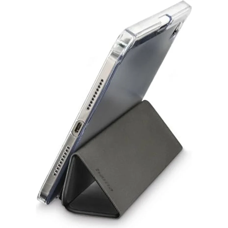 HAMA Fold Clear, Flip Cover für Apple iPad Mini 8.3" mit Stiftfach, Schwarz, transparente Rückseite und Standfunktion – Bild 5