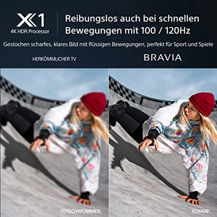 Sony BRAVIA | KD-55X85L | Full Array LED | 4K HDR | Google TV | ECO Pack - unser Nachhaltigkeitskonzept | BRAVIA CORE | Nahtloses Design | – Bild 2