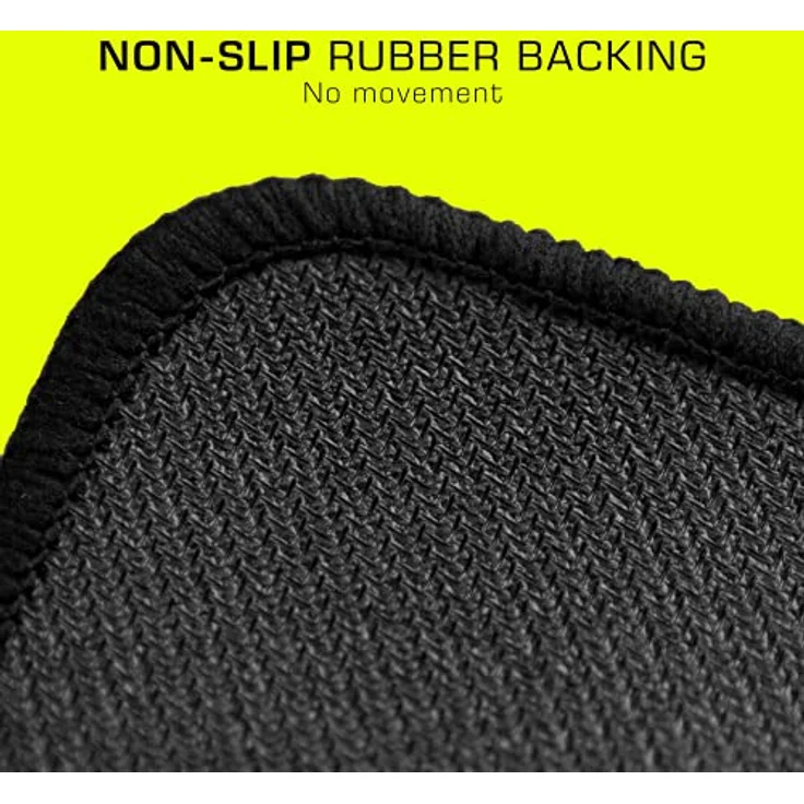 ROCCAT Sense CTRL - Schwarz - Einfarbig - Tuch - Gummi - Anti-Rutsch-Basis - Gaming-Mauspad (00217068) – Bild 4