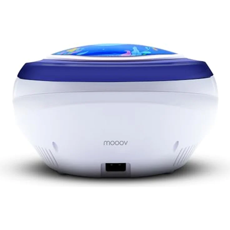 Metronic Radio-CD-Player für Kinder, Ozean, mit USB--SD--AUX-IN-Port blau-weiß – Bild 5