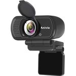 Diyarts Full HD-Webcam (High Pixel CMOS-Sensor, Mikrofon mit Geräuschunterdrückung, Full HD 1080P)