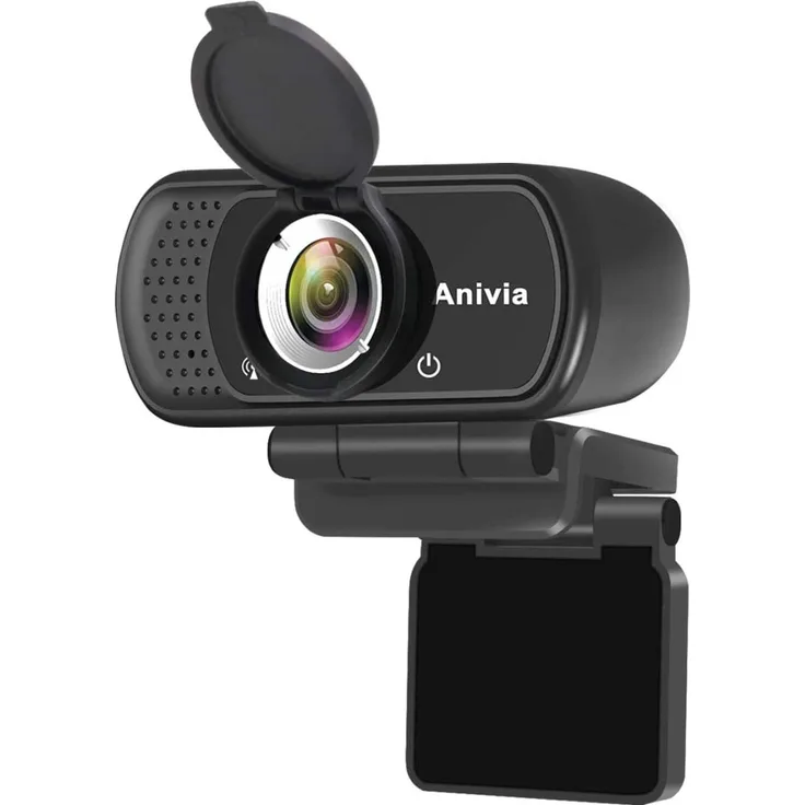 Diyarts Full HD-Webcam (High Pixel CMOS-Sensor, Mikrofon mit Geräuschunterdrückung, Full HD 1080P)
