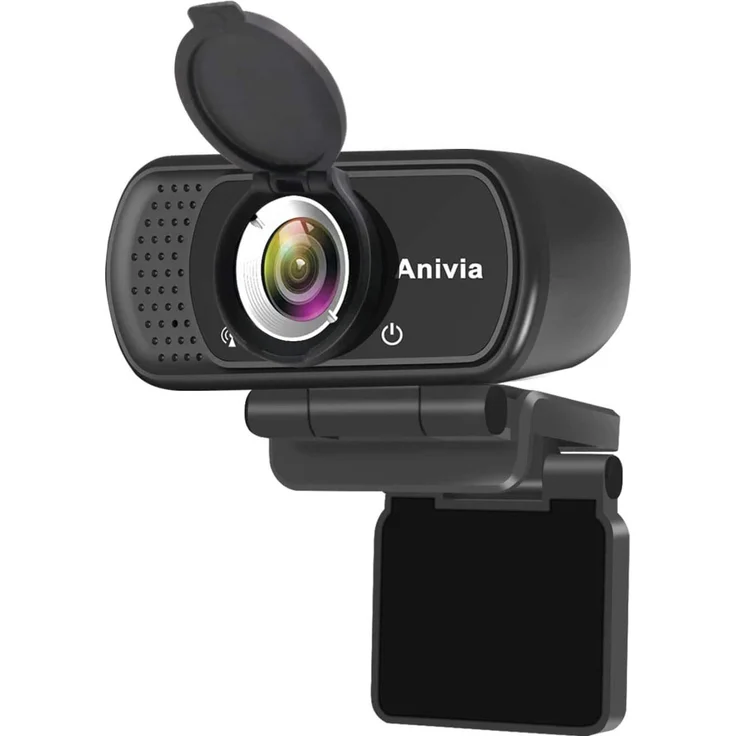 Diyarts Full HD-Webcam (High Pixel CMOS-Sensor, Mikrofon mit Geräuschunterdrückung, Full HD 1080P)