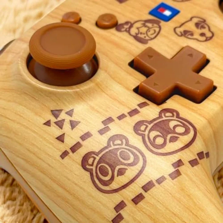 HORI Wireless HORIPAD Turbo, Kabelloses Gamepad in Holzbraun mit programmierbaren Tasten für Nintendo Switch 2 – Bild 4