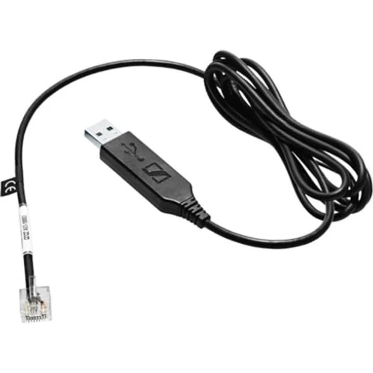 EPOS SENNHEISER HS-CI 02 DHSG Adapterkabel mit USB-Anschluss fr elektr Ruf-Fernannahme z.B fr Alcatel Cisco Snom