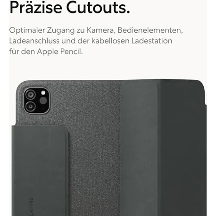 Paperlike Folio Case für iPad Pro 13" (2024) - Leichte, dünne Schutzhülle, Ladefunktion für Apple Pencil, Auto Sleep/Wake, Notizbuch-Design – Bild 5