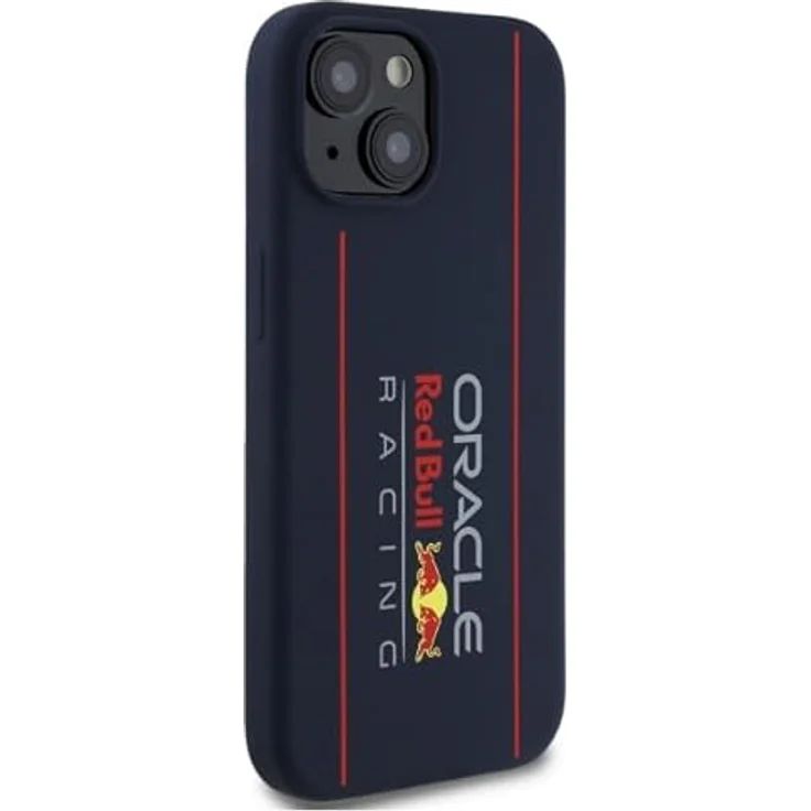 Red Bull Racing Silicone Oversize Vertical Logo MagSafe, Smartphone Hülle für iPhone 15 in Navy Blau – Bild 4