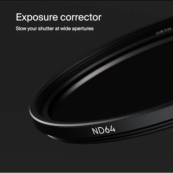 Urth 58 mm Graufilter ND64 (6 Stop) ND Filter (Plus+) – Bild 4