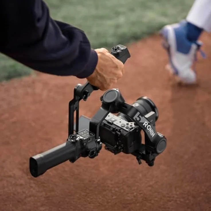 DJI Elektronischer Aktentaschengriff für DJI RS 5, kompatibel mit Gimbalsteuerung, ca. 230 g, 60 x 197,5 x 79,5 mm – Bild 5