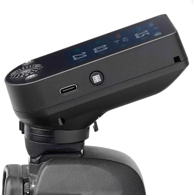 Elinchrom Transmitter Pro X Canon (EL19381), Farb-Touch-Oberfläche, Zwei-Wege-Steuerung, HSS und Hi-Sync, zuverlässige Reichweite – Bild 4