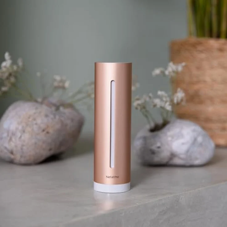 Netatmo Healthy Home Coach Pink, Weiß – Bild 5