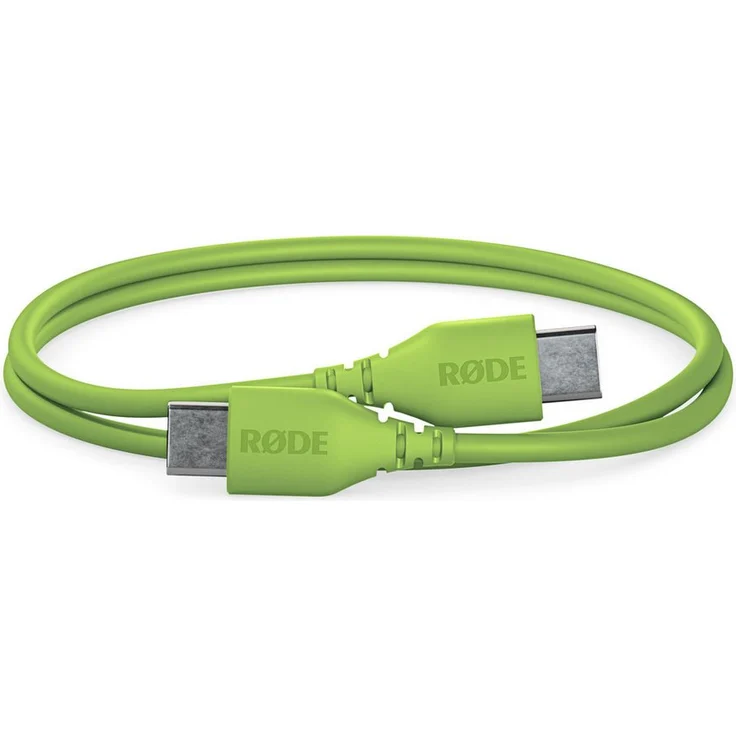 RØDE Rode SC22-G USB-C auf USB-C Kabel, 30cm, grün, hochqualitativ und gut abgeschirmt, für digitale Audio-Übertragung