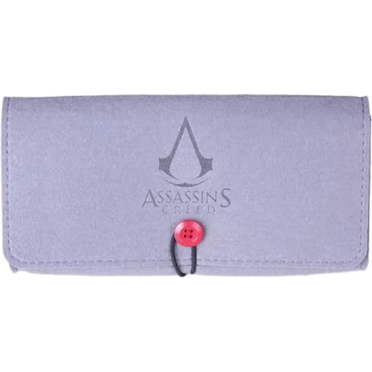 Freaks And Geeks Assassin's Creed, Filztasche für Nintendo Switch, Stauraum für Konsole, Joy-Cons, Griff und 5 Spiele, 27x13x2.5 cm – Bild 3