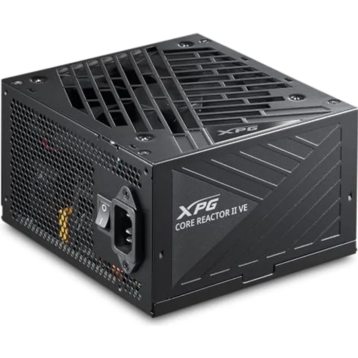 XPG Core Reactor II VE 650 W Schwarz 80 Plus Gold PSU FDB 120mm Lüfter ATX 3.1 / EPS v2.92