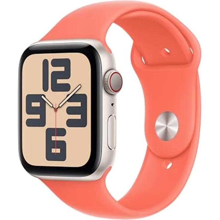 Apple Watch Band - Sportarmband - 40 mm - Mandarine - M/L, Hochleistungs-Fluorelastomer, weich und robust – Bild 2