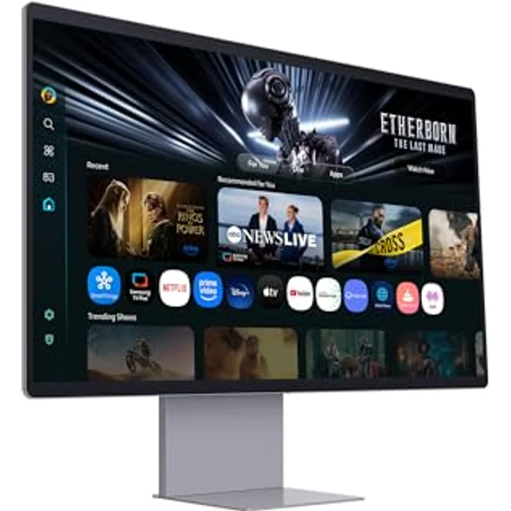 Samsung M90F, 32 Zoll 4K QD-OLED Smart AI Monitor mit 165Hz, 0,03ms, Webcam, Speaker, Gaming Hub und HDR10+ – Bild 3