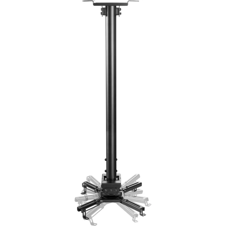 Vivolink Projector bracket black large (Decke), Beamer Halterung, Schwarz